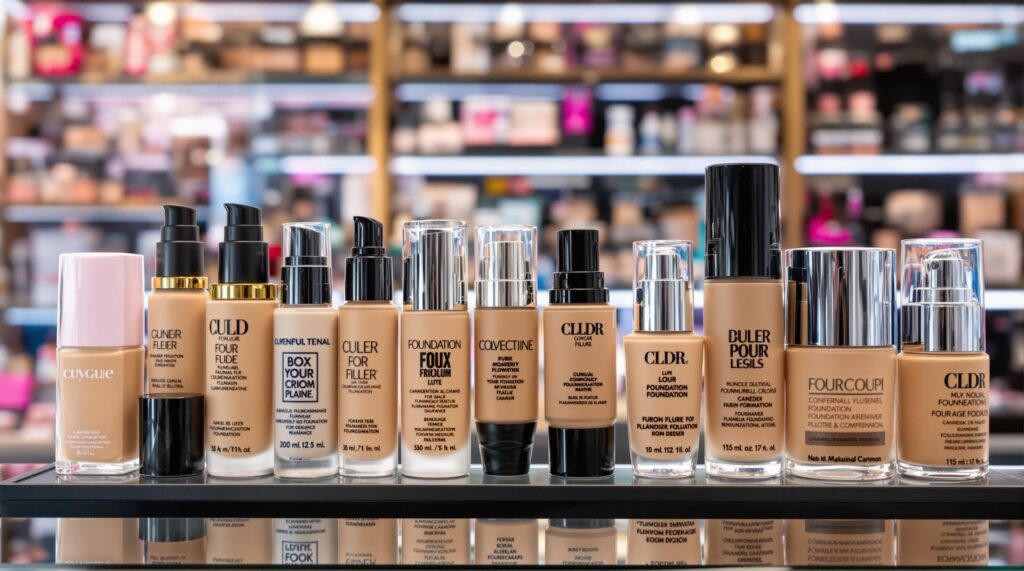 Podkład rossmann ranking – najlepsze wybory do makijażu